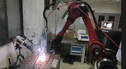 使用高速摄像机观测铝合金脉冲焊接